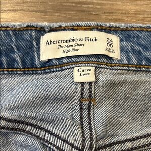 Abercrombie & Fitch Light Blue Denim Shorts